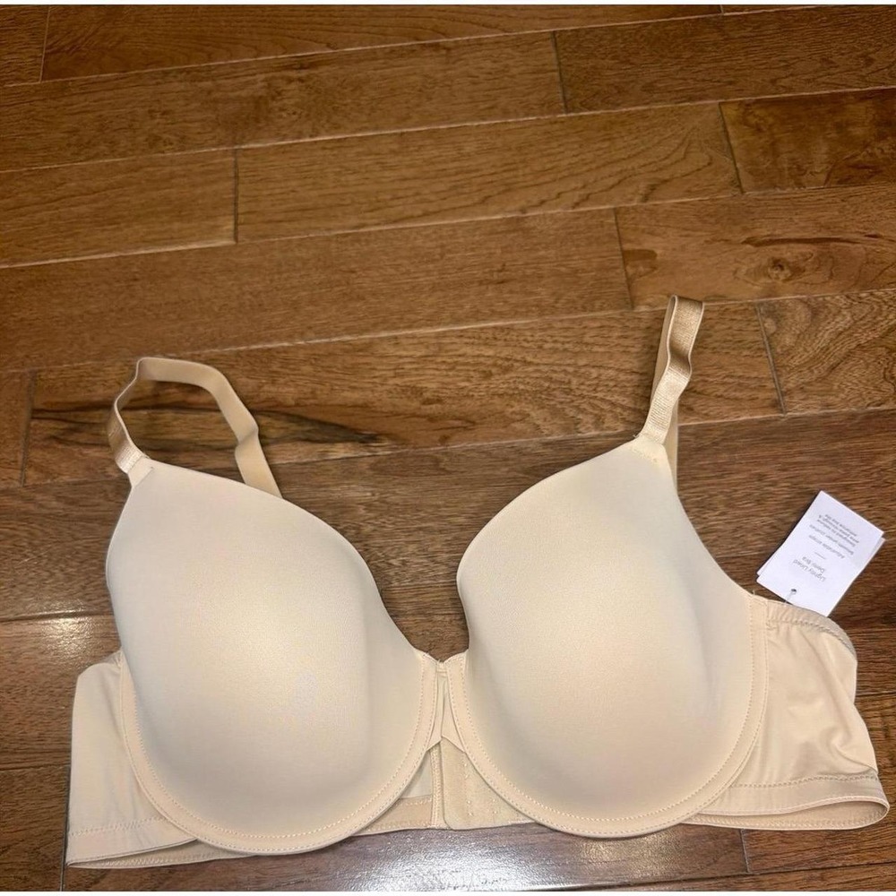 Women's Beige Underwire Bra Auden 40D New with Tags Lightly Lined Demi Bra